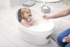 Shnuggle Toddler Bath - White with Slate Grey backrest