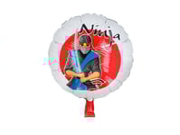 Ninja Folieballon, 45 Cm