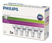 Philips LED-lampaor Corepro LEDSPOT 4.6-50W GU10 827 36D 5CT / EEK: F
