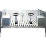 Salone Srl - cage lapin double anti-tope -360.01