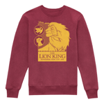 Lion King Simbas Journey Kids' Sweatshirt - Burgundy - 3-4 Years - Burgundy