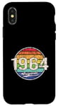 iPhone X/XS Classic 1964 Year Original Retro Vintage Birthday Est 1964 Case