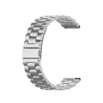 Tencloud Straps Compatible with Garmin Venu Sq/Venu Sq Music Strap, Metal Stainless Steel Wristband Watch Band Bracelet Accessories for Venu/Venu Sq Smartwatch (Silver)