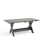 HAY - Crate Dining Table L180 - Black - Matbord utomhus