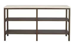 Orwel Avlastningsbord Beige/brun 140x40x75cm