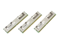CoreParts - DDR3 - sats - 48 GB: 3 x 16 GB - DIMM 240-pin - 1066 MHz / PC3-8500 - registrerad - ECC - för Dell PowerEdge C1100, C2100, C6100, M610, M710, R510, T410, T710 Precision T5500, T7500
