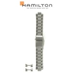 Hamilton Straps H695775103 Stainless Steel 22mm- Khaki Navy Watch