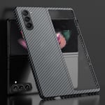 Sisyphy Aramid Fiber Case for Samsung Galaxy Z Fold 5 5G with Carbon Fiber Textu