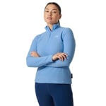 Helly Hansen Women's W Daybreaker 1/2 Zip Fleece Shirt, Bright Blue, M UK