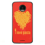 Motorola Moto G5S Plus Skal - I love pasta