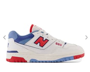 New Balance 550 White Blue Red Mens Size 12.5 Trainers EU 47.5 BB550NCH