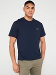 Lacoste Mid Weight Cotton Jersey T-Shirt - Dark Blue, Dark Blue, Size 3Xl, Men