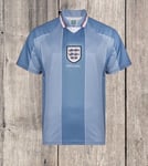 ENGLAND Grey Retro Vintage Styled 96 Score Draw Away Football Shirt Jersey XL