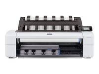 HP DesignJet T1600dr PostScript - 36" imprimante grand format - couleur - jet d'encre - Rouleau (91,4 cm) - 2 400 x 1 200 ppp - jusqu'à 0.32 min/page (mono) / jusqu'à 0.32 min/page (couleur) - capacité : 2 rouleaux - Gigabit LAN - outil de coupe