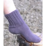 Cosy Rib Ankle Socks by DROPS Design - Sokker Strikkeoppskrift str. 35 - 42/44