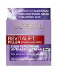 L'Oreal Paris Revitalift Filler + Hyaluronic Acid Anti Aging Day Cream 50ml, One Colour, Women