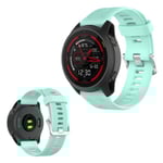 Garmin Forerunner 745 silicone watch band - Teal Blue Blå