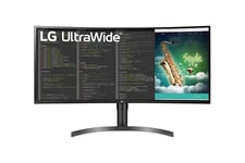 LG UltraWide 35WN75CP-B 35" QHD Curved Monitor 100Hz 5ms AMD-FreeSync HDMI