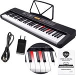 V-Tone Vk 200-61L Keyboard Orgeltangenter För Barn Att Lära Sig Spela Led