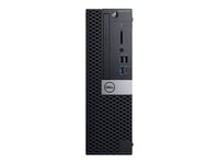 Dell OptiPlex 5070 - SFF - Core i5 9500 / 3 GHz - RAM 8 Go - SSD 256 Go - graveur de DVD - UHD Graphics 630 - GigE - Win 10 Pro 64 bits - moniteur : aucun - noir - BTS - avec 3 ans de base sur site