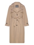 ONLY Carmakoma Carchloe Life Trenchcoat Single B.otw Beige