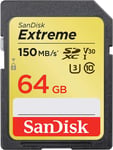 GENUINE SanDisk Extreme® 64GB  SDXC™ UHS-I CARD 150MB/s