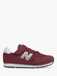 New Balance Kids' 373 Bungee Lace with Velcro Top Strap Trainers