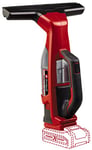 Einhell Power X-Change Cordless Window Cleaner - Streak-Free Electric Window Cleaner Tool, 28cm Suction Nozzle, Spray Bottle with Microfibre Cloth - BRILLIANTO Window Cleaner (Battery Not Included)