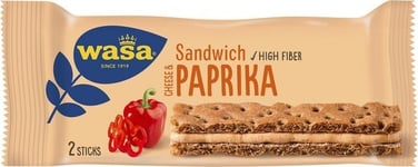 Wasa Knäckebröd Paprika, 37g