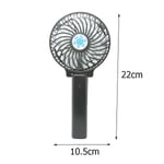 Rechargeable Fan Air Cooler Mini Operated Hand Held Usb 18650 Ba Green