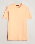 Morris Watson Slub Crew Neck T-Shirt Orange