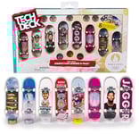 Tech Deck - Finger Skate À Collectionner - 8 Finger Skates - Produit Officiel sous Licence Jeux Olympiques Paris 2024 - Mini Skate Doigt - Coffret Cadeau - Jouet Enfant - Jeu Enfant 6 Ans et +