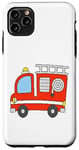 iPhone 11 Pro Max fire fighter car red Case