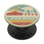 Star Wars AT-AT Silhouette Title Logo Circle PopSockets Swappable PopGrip