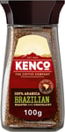Kenco Origins Brazil Instant Coffee 100g Pack of 6 Jars, Total 600g