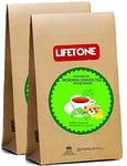 Ginger Moringa Tea, Lifetone Tea for Better Life, Energy Tea,Detox,Immunity (40 Teabags)