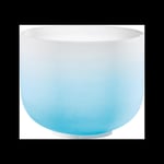Meinl S.En. CSBC10G Crystal Singing Bowl 10 / G4 / Throat Chakra, Light Blue