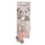 Aktivitetsspiral Pandabjørn Pink 25 cm