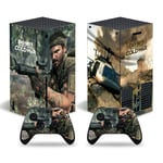 Kit De Autocollants Skin Decal Pour Console De Jeu Xbox Series X Call Duty Cold War, T1tn-Seriesx-4037