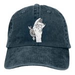 Ehghsgduh Unisex Baseball Caps Arctic-Monkeys Am Washed Dyed Trucker Hat Adjustable Snapback