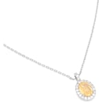 Lily and Rose Luna necklace - Golden brown topaz  Golden brown topaz