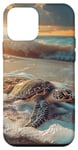 Coque pour iPhone 12 mini Tortue de mer Design Tortues de plage PC