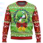 Mario Kart Ugly jultröja present jultomten tröja herr 3d tröja och topp höst och vinter style 3 XL