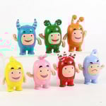 7st/oddbods Actionfigurer 7cm Samling Leksaker Barn Present