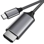 Câble adaptateur USB-C TYPE-C 3.1 vers HDMI MHL 4K 2M,JL876