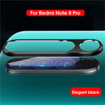 Camera Lens Protector Tempered Glass Metal Ring Black Film&ring Film&ring-redmi Note 8pro