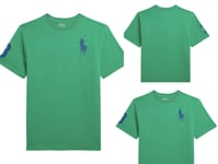 Polo Ralph Lauren Big Pony Best Player 3 Patch Jersey T-Shirt Shirt Top New L