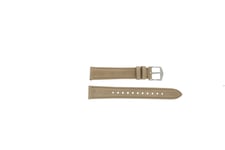Fossil Klockarmband ES4343 Läder Beige 16mm