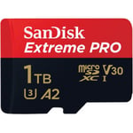 SanDisk 1TB Extreme Pro UHS-I microSDXC