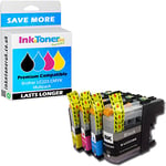 Compatible LC223 CMYK Multipack Ink Cartridges (LC223VALBP)
